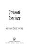 [Prime Vampires 06] • Primal Desires